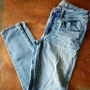 AEO jegging size 6 short